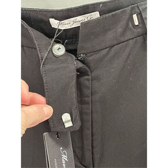 NWT Mavi high waisted wide leg black pants Size 4 - Picture 5 of 8